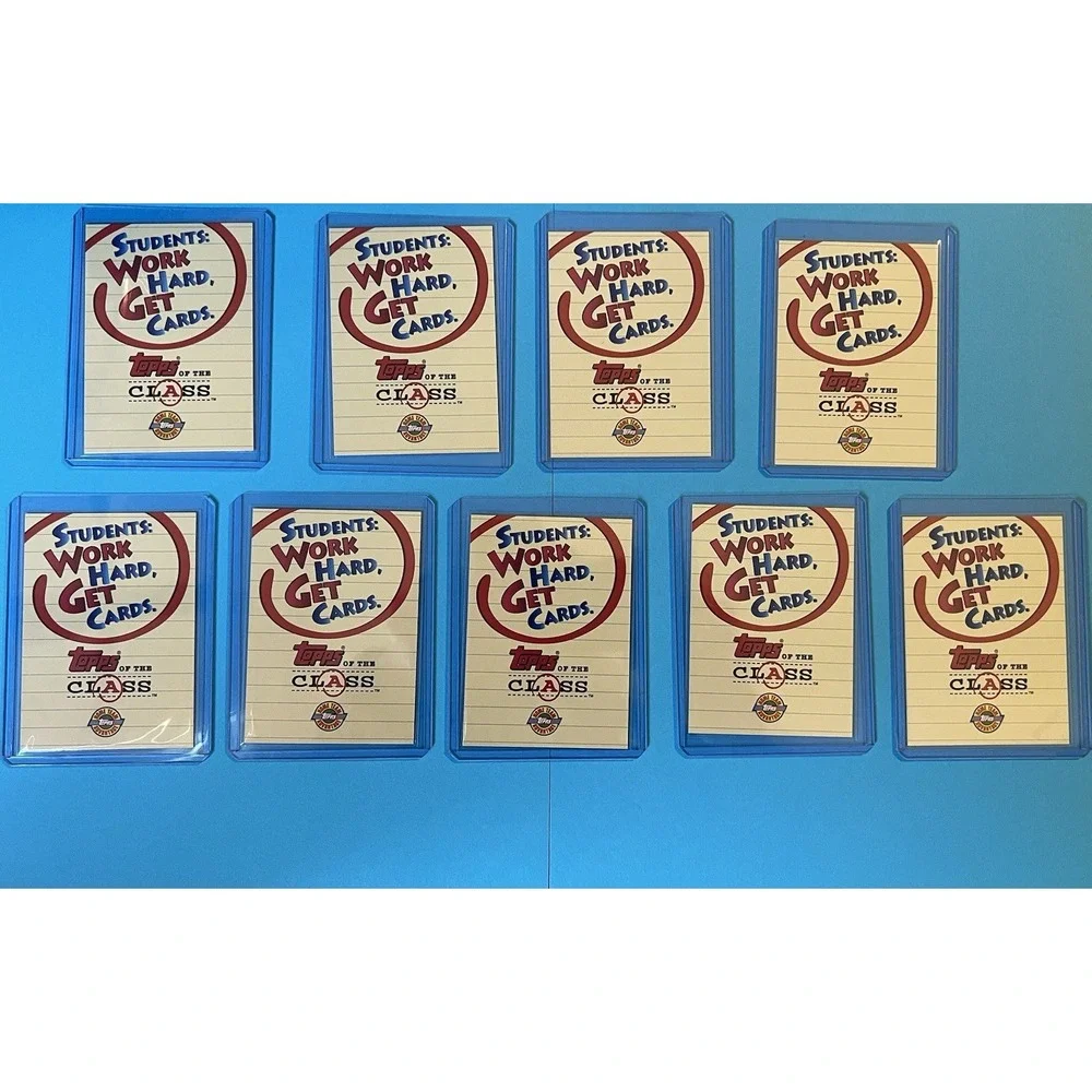 Students Work Hard Get Cards Topps Baseball Cards 2005